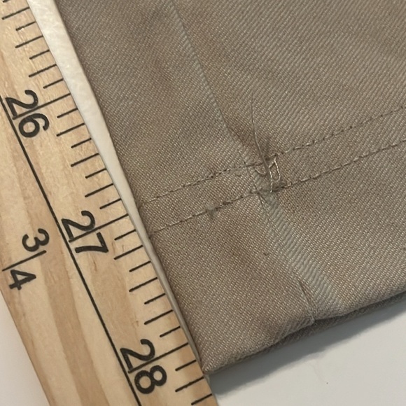 NWT Calvin Klein Front Seam Slim Tapered Leg Stretch Twill Ankle Pants Size XL - Picture 8 of 14